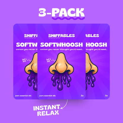 SoftWhoosh - Instant Calm Moment (3-Pack)